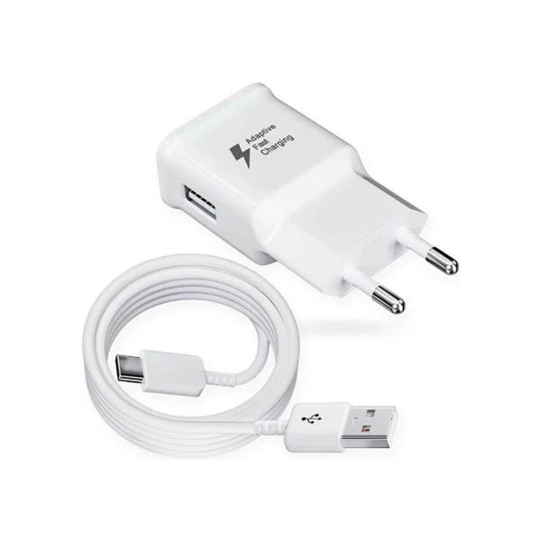 Samsung EP-TA200EWE 15W Charger + USB-C Cable White