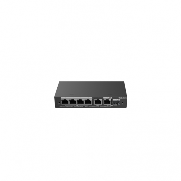 SWITCH RUIJIE REYEE RG-ES206GS-P SWITCH DE DESKTOP DE 5 PORTAS 10/100 MBPS