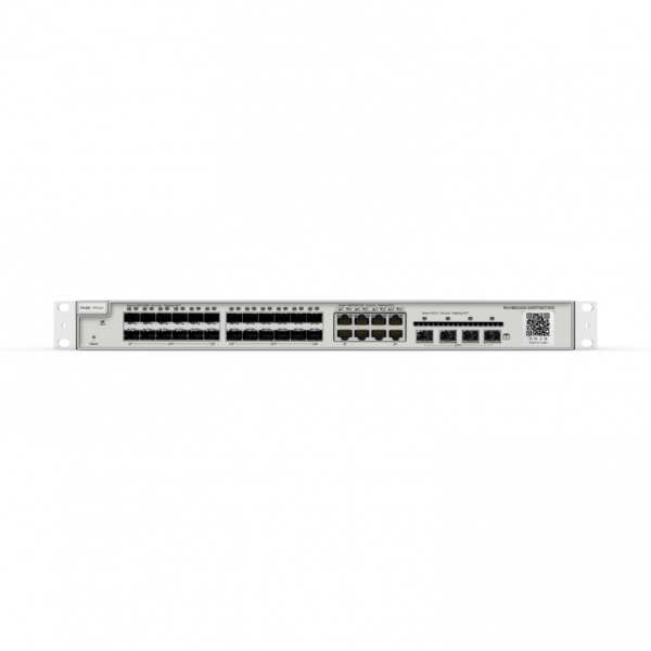 SWITCH RUIJIE REYEE RG-NBS3200-24SFP/8GT4XS SWITCH DE DESKTOP DE 5 PORTAS 10/100 MBPS