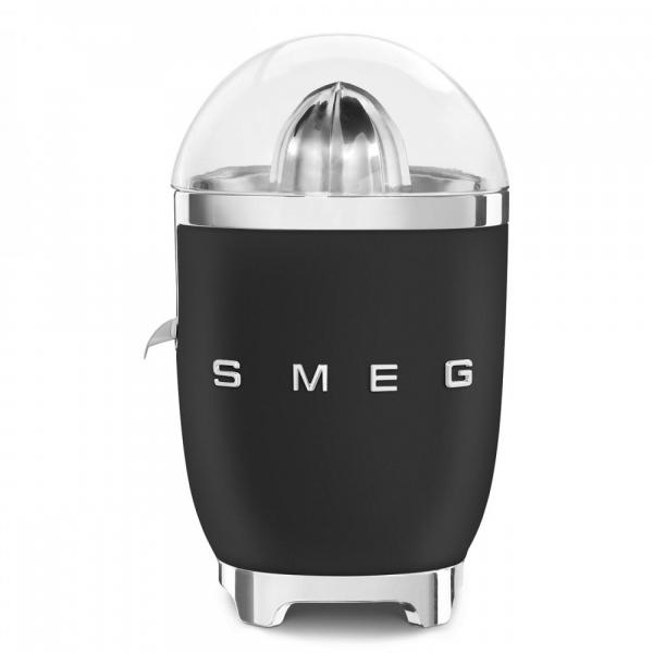 Espremedor Smeg 50´style preto fosco cjf01blmeu