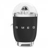 Espremedor Smeg 50´style preto fosco cjf01blmeu