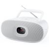 Muse Md-202 Rw White Portable Cd Radio Cd-rw Fm/am With Integrated Speaker