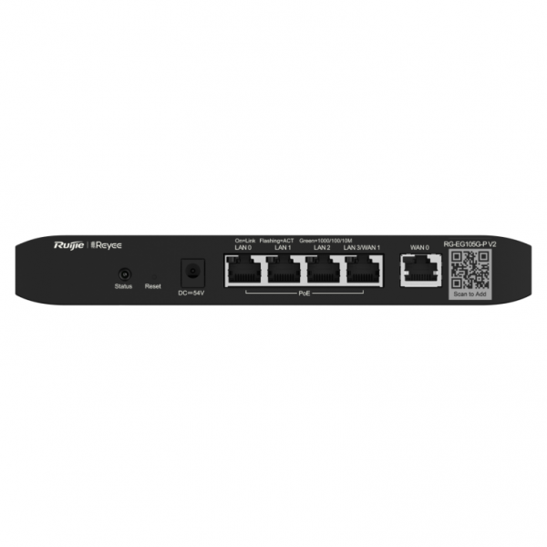 RUIJIE REYEE 5 PORTE RJ45 ETHERNET GIGABIT GESTITE CLOUD