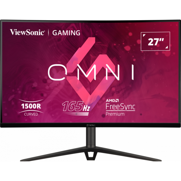 MONITOR DA GIOCO CURVO VIEWSONIC VX2718-2KPC-MHD 27&quot; QHD 1MS 2XHDMI DP 165HZ