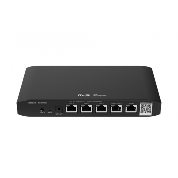 RUIJIE REYEE ROUTEUR RG-EG105G V2 COMMUTATEUR DE BUREAU 5 PORTS 10/100 MBPS