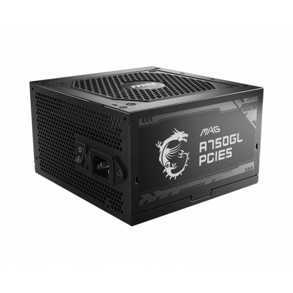 POWER SUPPLY MSI MAG A750GL PCIE5 750W 80+ GOLD