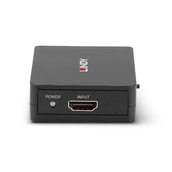 Splitter HDMI 18g a 2 porte, compatto