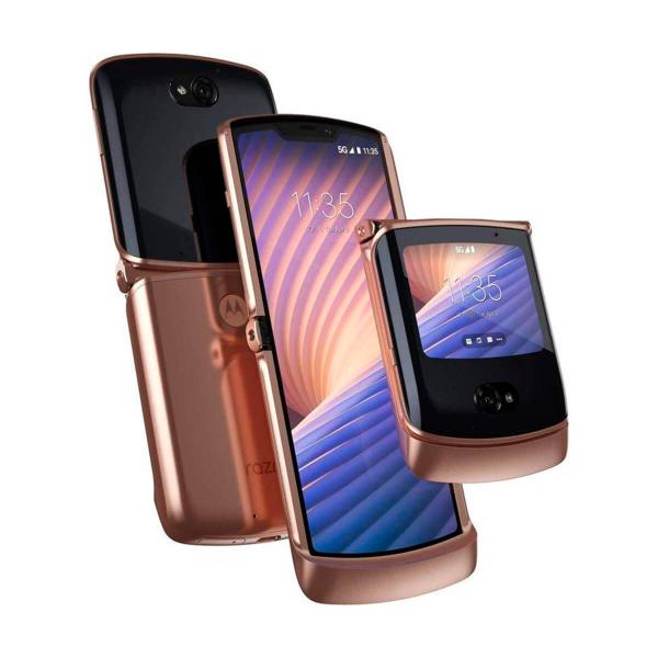 Motorola Razr 5G 8GB/256GB Dourado (Blush Dourado) Dual SIM