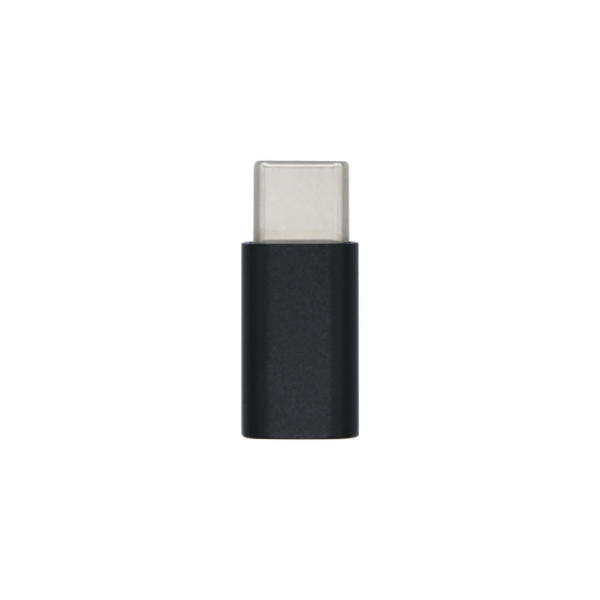 AISENS MINI ADAPTER USB 2.0 MICRO-B/H-USB-C/M BLACK