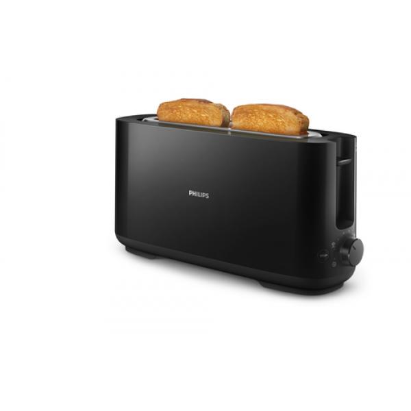 Philips Daily 1 Slot Toaster Hd2590 1030w Schwarz