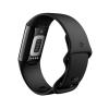 Fitbit Charge 6 Preto (Preto Obsidiana) e Corpo de Alumínio Preto