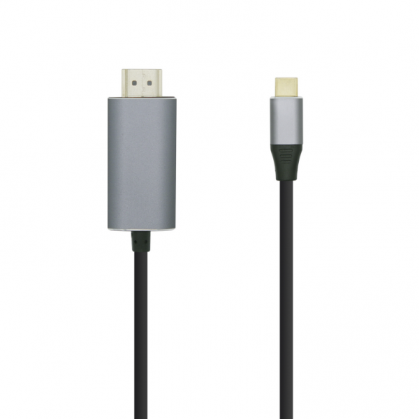 AISENS CONVERTER CABLE USB-C/MA HDMI/M 4K60HZ 1.8M BLACK