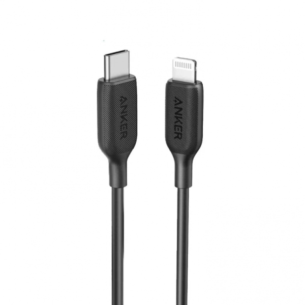 ANKER 322 USB-C-auf-Lightning-Kabel 1,0 m schwarz