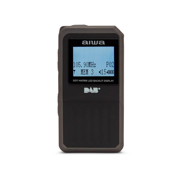 Aiwa Rd-20dab Black / Portable Digital Radio Dab+ / Fm-rds