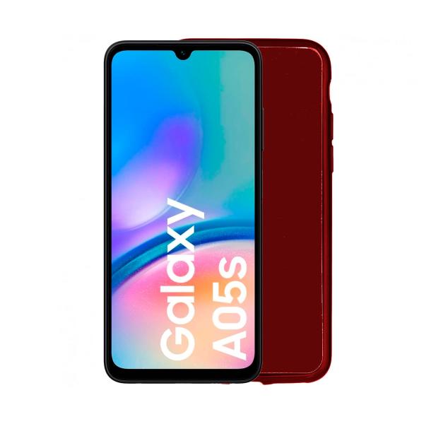 Fondo in silicone JC rosso / Samsung Galaxy A05s