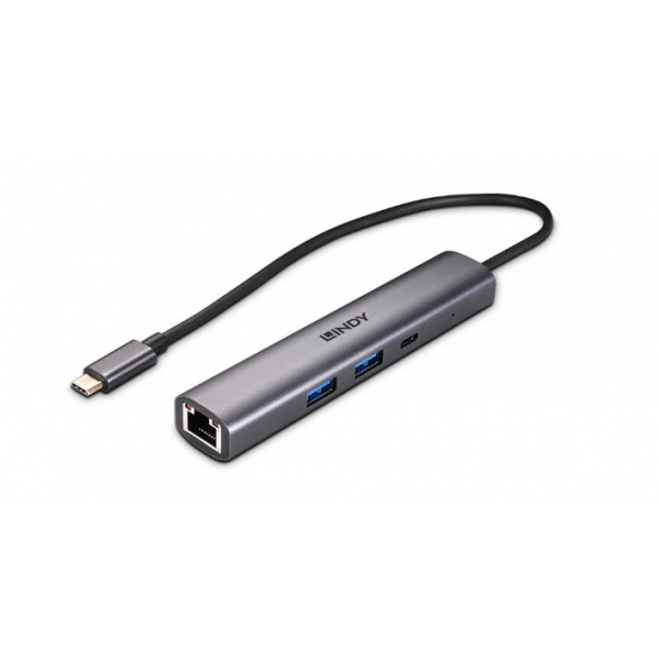 Ethernet USB 3.2 Gen 2 Tipo C com