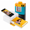 Pacote de impressora fotográfica instantânea Kodak dock plus PD460Y80 4X6 amarelo