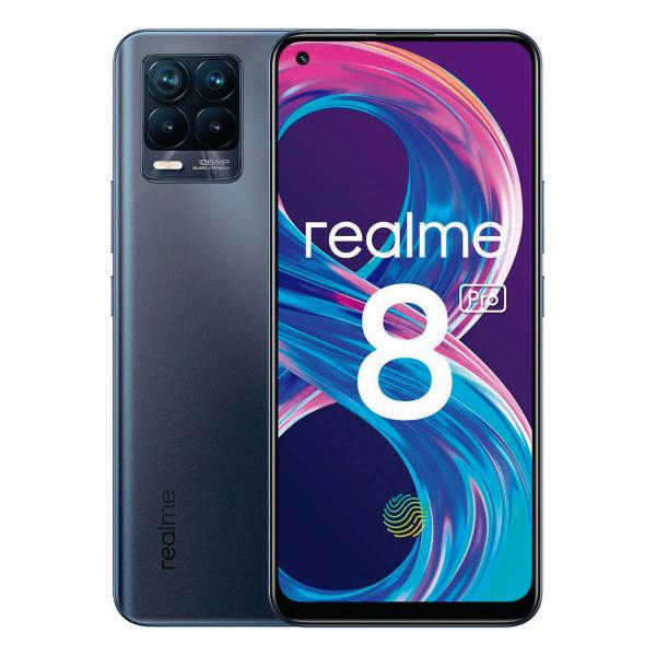 Realme 8 Pro 8 Go/128 Go Noir (Noir Infini) Double SIM RMX3081