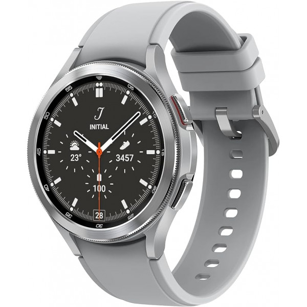 Samsung SM-R890 Galaxy Watch4 Classic Smartwatch acciaio inossidabile 46mm argento DE