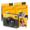 Kodak mini shot 3 retro C300RY60 appareil photo instantané portable ET imprimante photo bundle 3X3 jaune