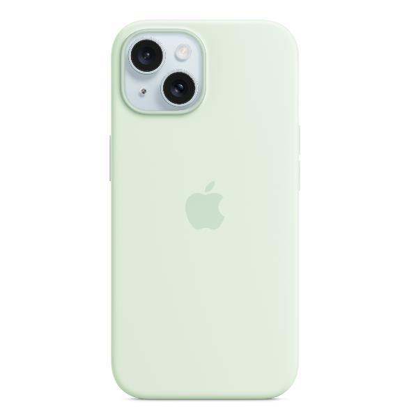 Iphone 15 Sil Case Soft Mint