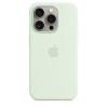 Coque Iphone 15 Pro Sil Soft Menthe