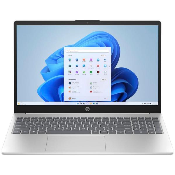 HP Laptop 15 weiß / 15,6&quot; Full HD / Intel Core I3 N305 / 8 GB Ddr4 / 256 GB M2 NVMe / Windows