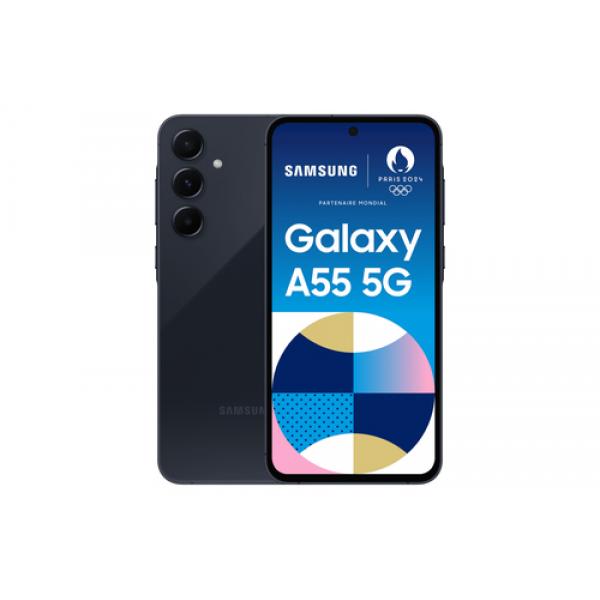 Samsung A55 sm-a556b 8 + 256 GB DS 5G incrível OEM marinho
