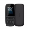 Nokia 105 Preto Celular Gsm Dual Sim 1.77'' Qqvga  4mb Rádio Fm Snake Xenzia