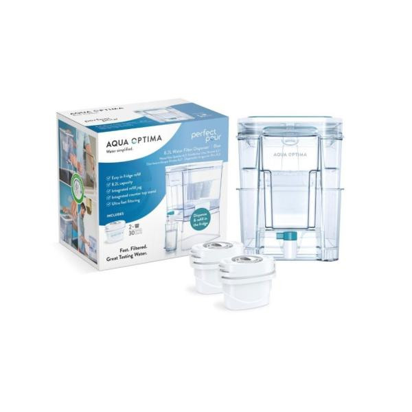 Serbatoio acqua filtrata Laica da 8,2 litri con 2 filtri PER frigorifero O piano di lavoro WD1000