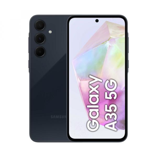 Samsung Galaxy A35 (A356) Dual 5G 256 Go 8 Go de RAM (marine) noir