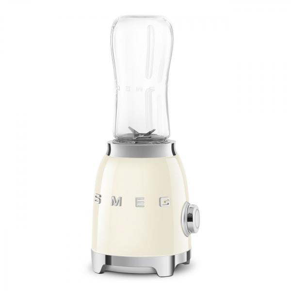 Mélangeur en verre style années 50 Smeg crème pbf01creu