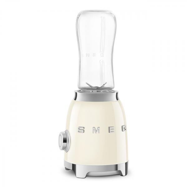 Mélangeur en verre style années 50 Smeg crème pbf01creu