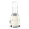 Smeg 50&#39;style glass blender cream pbf01creu