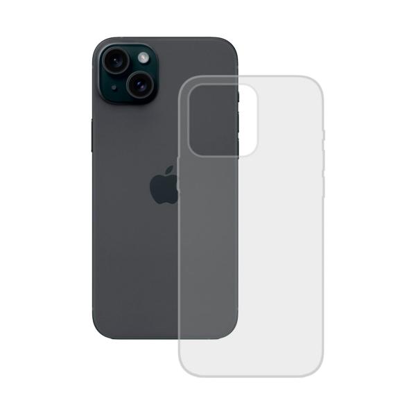 Dos en silicone transparent Ksix / Apple iPhone 15 Plus