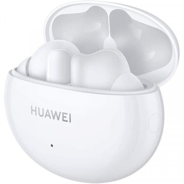 Huawei Freebuds 4i Fones de ouvido intra-auriculares Bluetooth de cerâmica branca com cancelamento de ruído Estojo de bateria