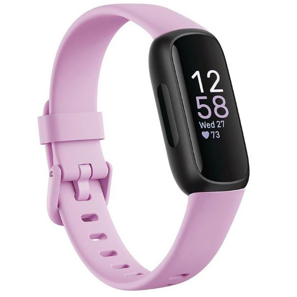 Fitbit Inspire 3 Wristband Activity Tracker lilac bliss/black