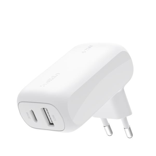 Chargeur Mural Pd 42w Pps Usb-c Blanc