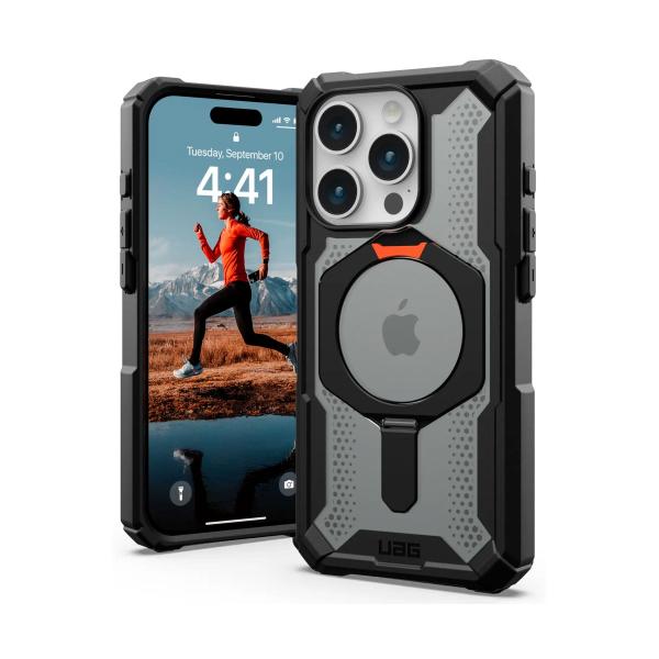 Uag Plasma Series Xte Magsafe Nero-arancione / Apple Iphone 15 Pro