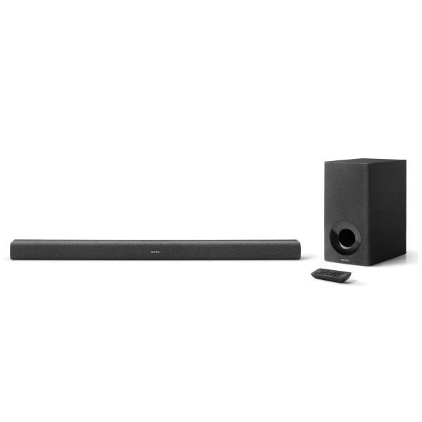 Denon Dhts-416 Black Wireless Subwoofer Sound Bar, Streaming, Google Chromecast, HDMI/ARC, Wi-Fi, Dolby Digital and DTS Decoding