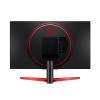 LG ultragear 27gn800p-b monitor 27&quot; LED QHD IPS 144HZ g-sync preto/vermelho