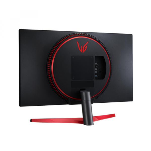 LG ultragear 27gn800p-b monitor 27&quot; LED QHD IPS 144HZ g-sync nero/rosso