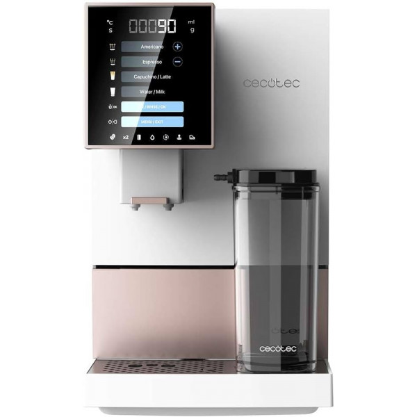 MACCHINA DA CAFFÈ SUPER AUTOMATICA CREMMAET COMPACTCCINO BIANCO ROSA