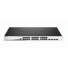 D-Link DGS-1210-28MP/E Switch 24xGb PoE+ 4xSFP Com