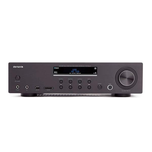 Aiwa Amu-120bt Black / Audio Amplifier 2.0ch 120w