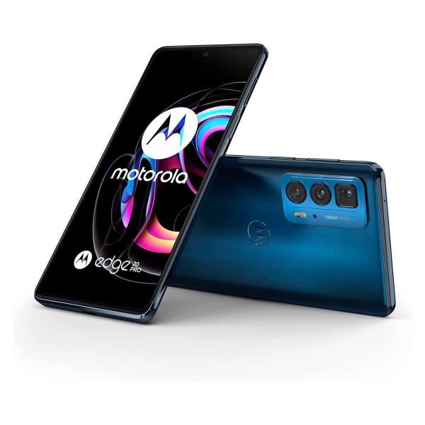 Motorola Edge 20 Pro 5G 12 GB/256 GB Blau (Mitternachtsblau) Dual-SIM XT2153-1