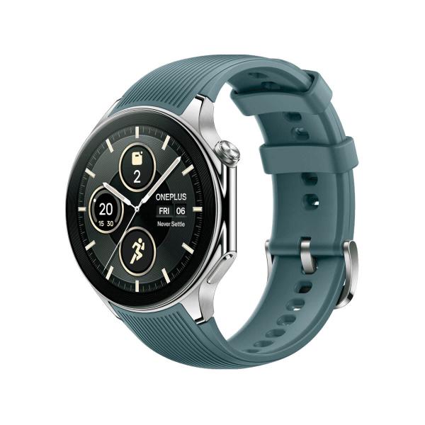 OnePlus Watch 2 47 mm Bluetooth Argent (Acier Radiant)