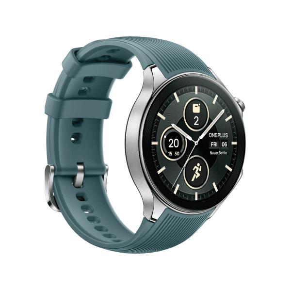 OnePlus Watch 2 47 mm Bluetooth prata (aço radiante)
