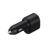 Chargeur de voiture double ultra rapide Samsung (45 W + 15 W) noir (Noir) EP-L5300XB