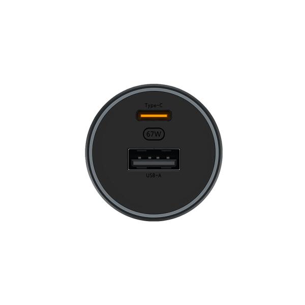 Chargeur de voiture Xiaomi 67W USB-A Type-C Noir (Noir) BHR6814GL